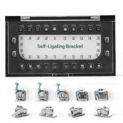Dental Orthodontic Bracketo Autoenganchado Monoblock Mini MBT 022 Hooks 345