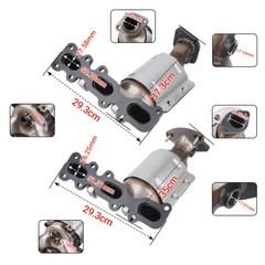 FOR 2013-2019 Ford Explorer 3.5L V6 Catalytic Converter Front Left & Right