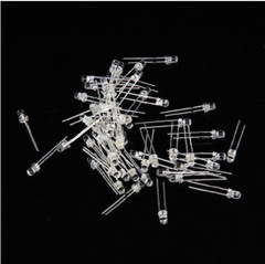 New 200Pcs 3mm 5mm LED Light White Yellow Red Blue Green Assortment Diodes Kit