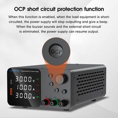 Variable DC 30V 60V 120V 3A 5A 10A Lab Adjustable Power Supply Precision Switch