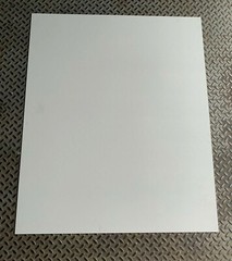.093″ Gray Haircell PVC-Acrylic 36″ x 48″ One Side Textured Sheet