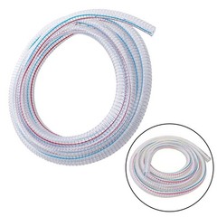 Reinforced PU Hose for Vacuum Cleaners 3/4 inch ID Steel Spiral Construction