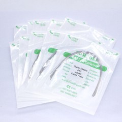Dental Orthodontic Super Elastic Niti (Round Ovoid)Arch Wire 012 Upper 10 Packs