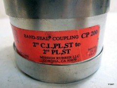 Mission Rubber Company 2″ Band-Seal Coupling CP 200