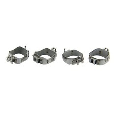 85 Sets Orthodontic Molar Bands Conv Buccal Tube Lingual Sheath Roth 022 GAC