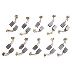 For CB64 Series Motor Carbon Brushes 20pcs 11mm x 8mm x 5mm Long Service Life