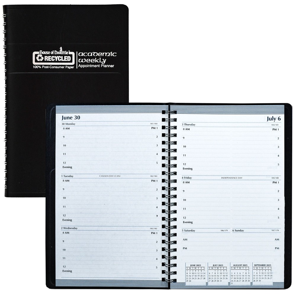 House of Doolittle 277-02 HOD27702 2025-2026 July 2025 Academic Weekly Planner