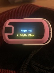 CONTEC CMS50NA Fingertip Pulse Blood Oxygen Saturation Monitor Blue Oximeter