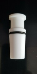 3/4 in Sanitary Tri Clamp to 24/40 Glass Joint adapter from PTFE – Ace 5001-04
