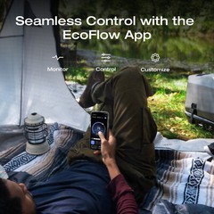 EcoFlow Wave 3 Portable Air Conditioner with Wave 3 Add-On Battery for Camping