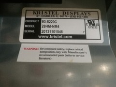 12” DIRECT REPLACEMEMT LCD MONITOR FOR HAAS CNC VF1 VF2 VF3 TM1 28HM-NM4 CRT
