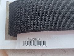 Uncle Mike’s Holster Belt 2″ Black Web Nylon 8800 1