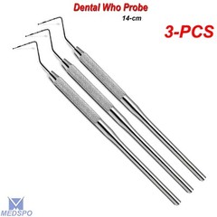 Who Probe Periodontal BPE Marking Color Coated Ball Tip Lab Dental Instruments