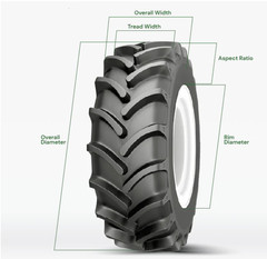 NEW 11.2-38 6 PLY CARLISLE 320 ND MRL TIRE