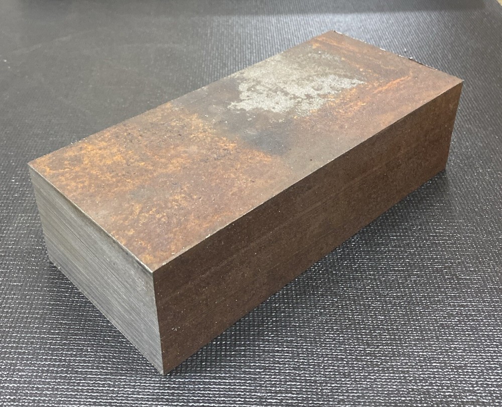 2 1/4” Thickness 4130 Heat Treated Steel Flat Bar 2.25” x 3.5” X 8” Length
