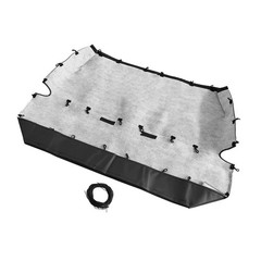 Universal Full Size Bench Truck Seat Cover Black Fits for Dodge, Ford, Chevy(…