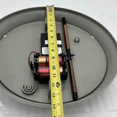 Primex Plastic Wireless Wall Clock W/out Transmitter Used GUARANTEED