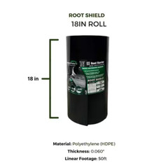 NEW Water Bamboo Barrier Polyethylene 1.5ftx 50ft 0.060 Plant Beds Drainage Care