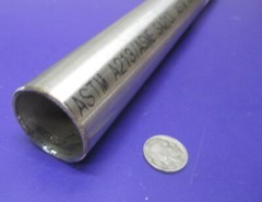 304 Stainless Steel Tube 1.50 OD x 1.334″ ID x .083″ Wall x 5 Foot Length