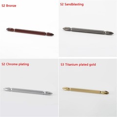 S2/S3 Double Ended Power Drill Screwdriver Bit Phillips Magnetic PH2x50/65-200mm
