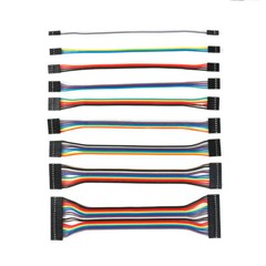 DuPont 2.54mm 20cm Connector Wire Cable Female-Female 2/3/4/5/6/7/8/9/10/12/20P