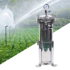 304 Stainless Steel Filter Bag Housing 150PSI High Pressure Filtration System