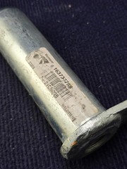 Vermeer 163737788 Steel Infeed Roller Arm Pin 7/8″ Diameter x 7-1/4″ Length