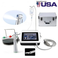 Dental Surgical Implant Motor System Touch Screen 20:1 LED Contra Angle CY