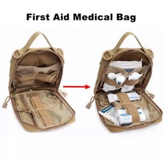 Military EMT Pouches Bag Tactical First Aid Medical Emergency Rip-away Kit Molle
