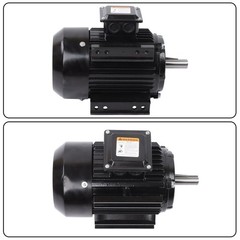 5HP Three Phase Electric Motor 3600 RPM 184T TEFC 230/460V 60Hz Industrial