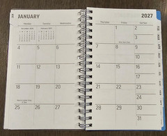 2027 Blue Sky Lindley Calendar Year Weekly & Monthly Planner (3″ x 6″)