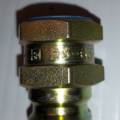 Parker 60 Series Hydraulic Hose Quick Coupler Set H3-62 H3-63 NOS with Plugs