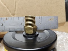 2-1/2″ Liquid Filled Acrylic Pressure Gauge 0-160 PSI- 1/4” NPT 4FLK5A Lot Of 50