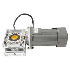 Worm Gear Reducer Motor with Speed Controller 1:50 Reduction 370W 27 r/min 65 NM