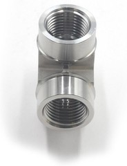 HFS(R) 1/4″ NPT Female Thread Pipe Fitting 4 Way Cross Stainless Steel 304