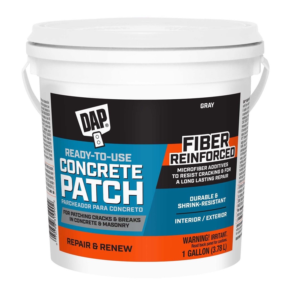DAP 31090 Gray Interior/Exterior Ready Mixed Concrete & Mortar Patch 1 gal.