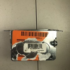Thomas & Betts 51 Galvanized Steel 1-Gang Gangable Switch Box 2 Inch x 3 Inch…