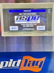 ASPE RapidTag LP1 Screen Printing Cooler Koozie