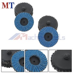 20 Pack 2 Inch 40/60/80/120 Grit Mixed Curved Sanding Discs Set for Die Grinder
