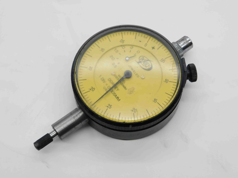 DORSEY 2I25-005MM DIAL TEST INDICATOR 0.005mm GRADUATION JEWELED USA MADE