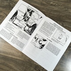 Allis Chalmers Model C Tractor Service Manual Parts Operators Owners Repair Shop