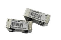 2 CRL Cambridge CAMS1BS Door Stop Surface-Mounted Aluminum Rubber Silver Brushed