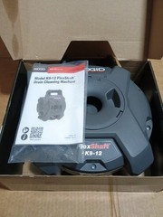 RIDGID K9-12 FlexShaft Wall-to-Wall Drain Cleaner, 1/4 in. x 30 ft. – New!