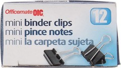 Corrosion-Resistant Mini Binder Clips, 12 Count – Elegant Office Solution