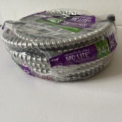 14/3 MC Metal Clad Cable – 25FT Roll, 23ft leftover. 2102S22-AFC Cable Systems