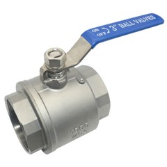 3 inch 3″ NPT Ball Valve,316 Stainless Steel Full Port,2-Piece 2Pack