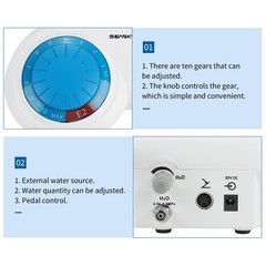 Dental Ultrasonic Piezo Scaler with Handpiece 5*Tips fit EMS Cavitron Woodpecker