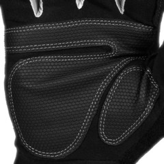 Medium Fingerless Gloves Husky Neoprene Flex Stretch Knuckle Comfort Wrist Strap