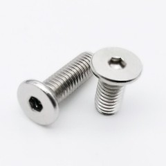10/25/50X Steel Hex Socket Ultra Thin, Super Slim Flat Head Screw
