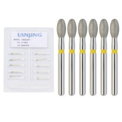 Dental Dimond Burs Football Egg FG Diamonds Bur 379/023XF Extra Fine High Speed